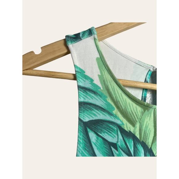 Mara Hoffman Floral Ponte Swing Shift Dress Size XS - Picture 5 of 11